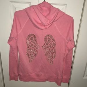 VS jeweled zip up